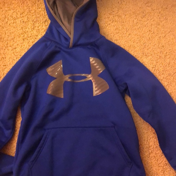 Boys Under Armour Hoodie L - Picture 3 of 4